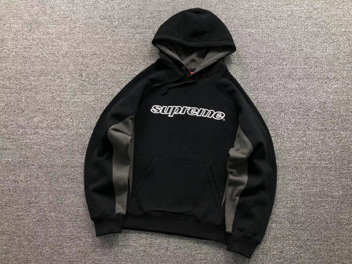Supreme Division Hoodie Black