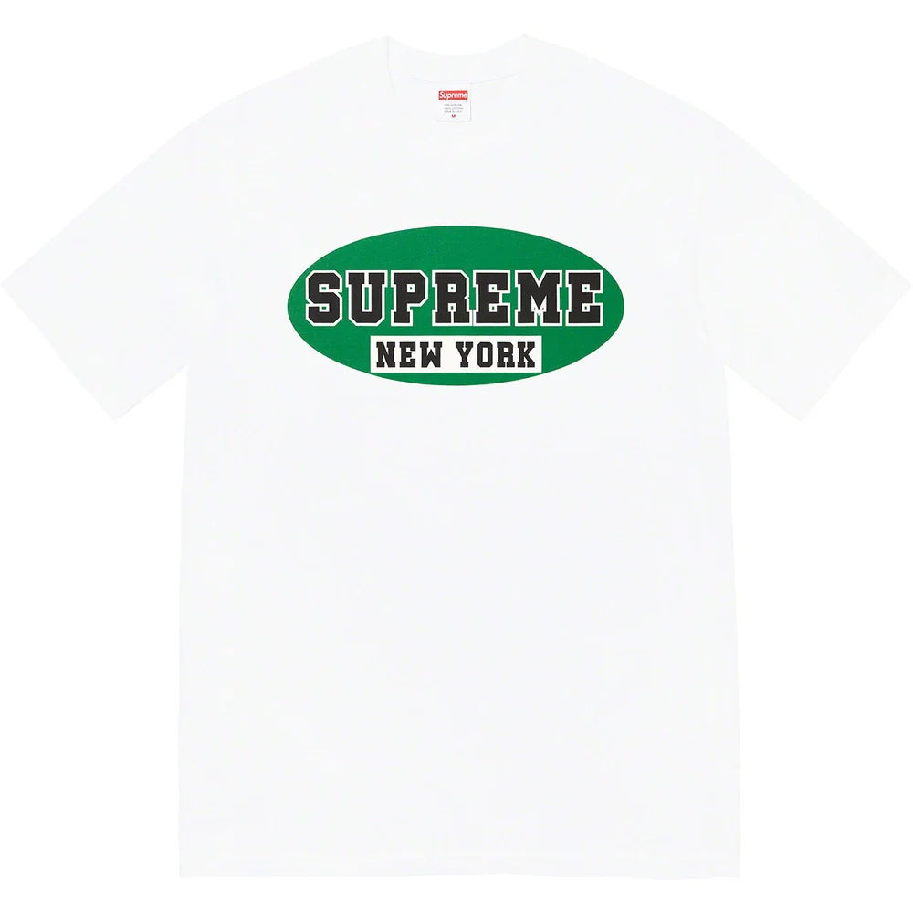 SUPREME NEW YORK TEE WHITE