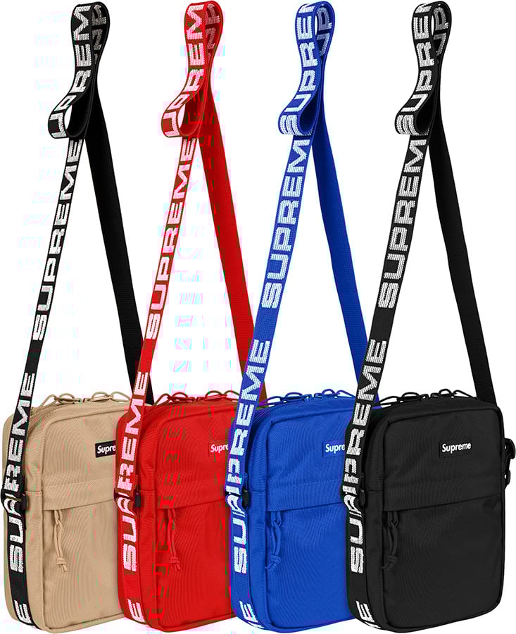 SUPREME SHOULDER BAG (SS18) RED