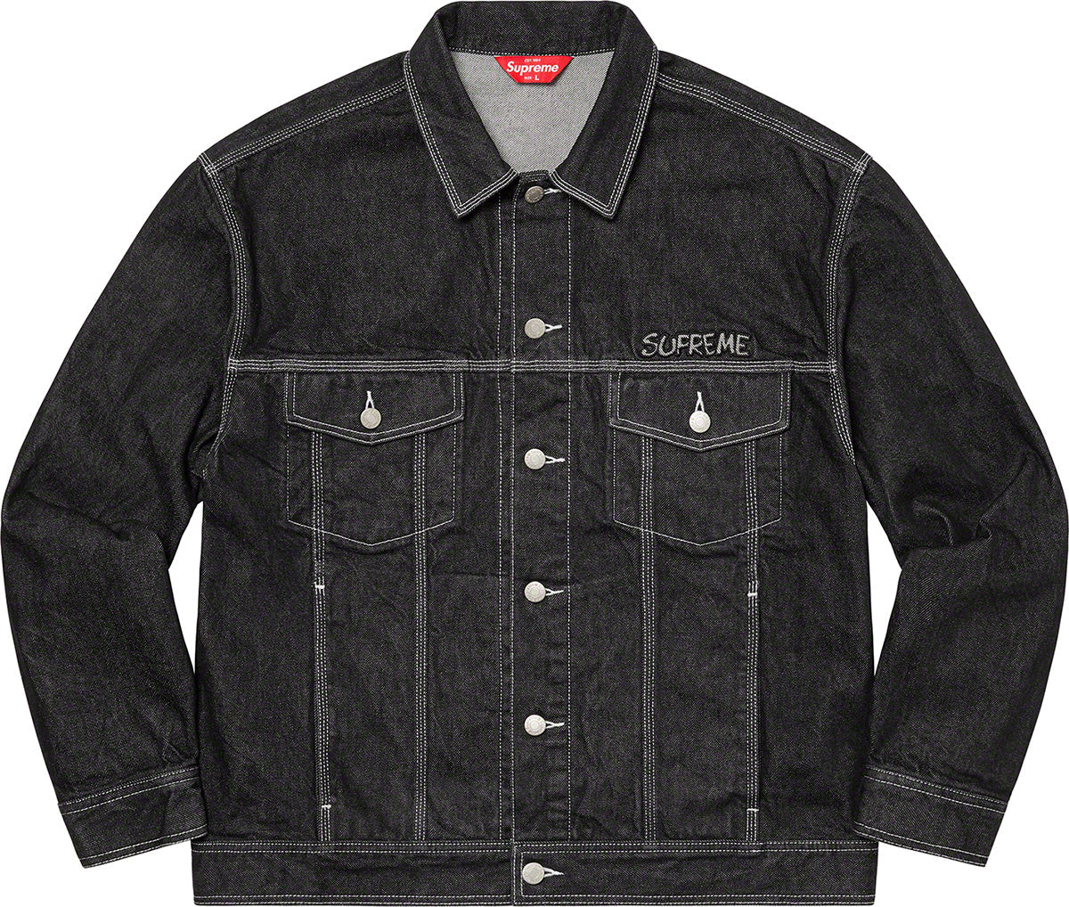 SUPREME SMURFS DENIM JACKET
