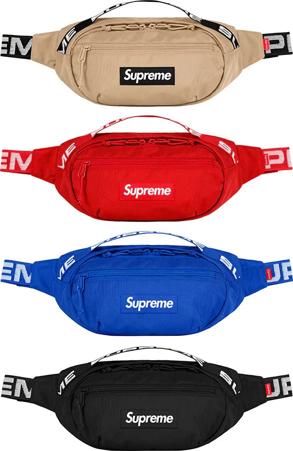 SUPREME WAIST BAG (SS18) BLACK