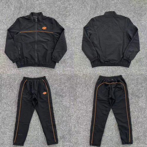 Syna World x CRG Shell Tracksuit Black