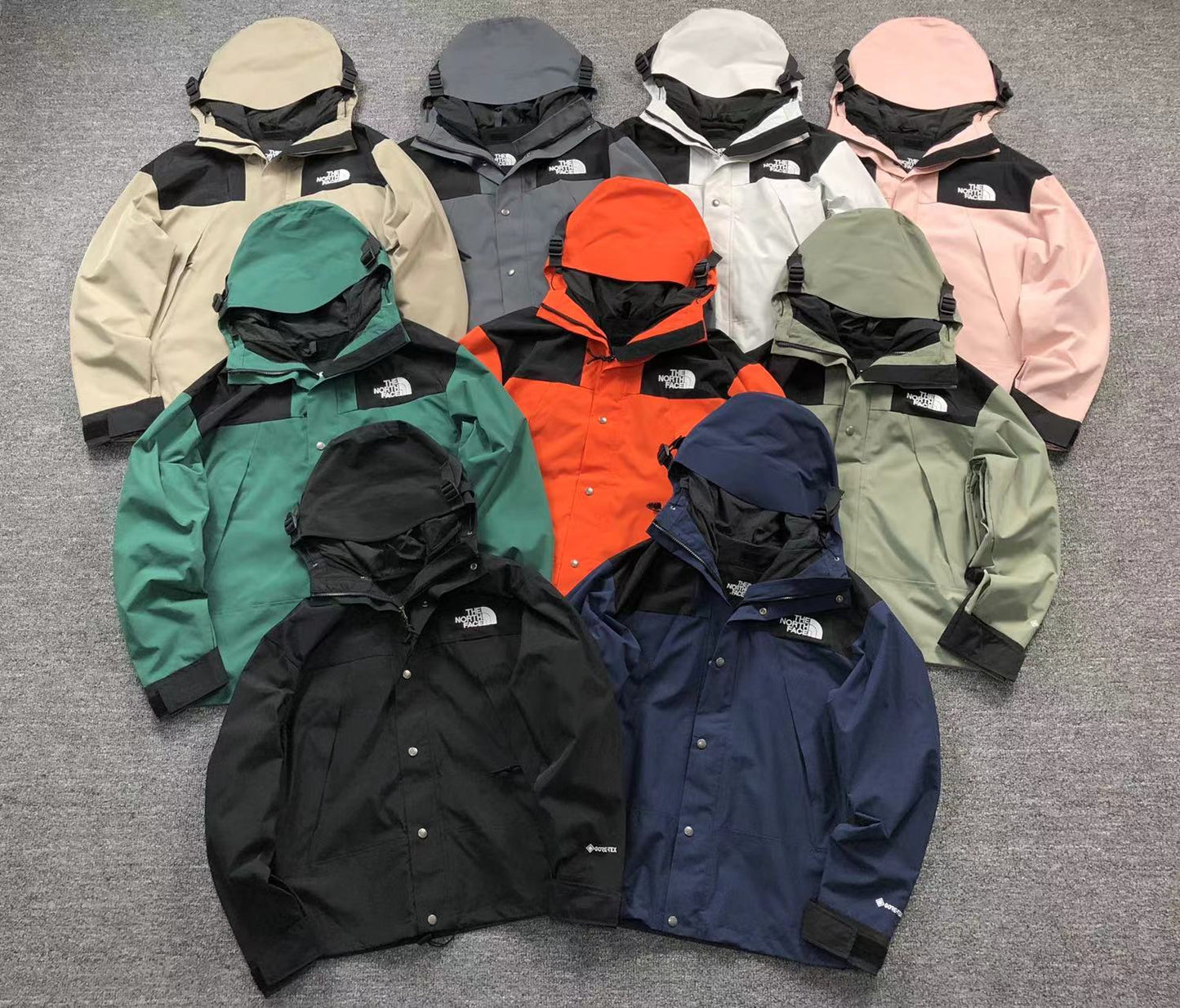 THE NORTH FACE 1990 MOUNTAIN JACKET GORETEX GREEN
