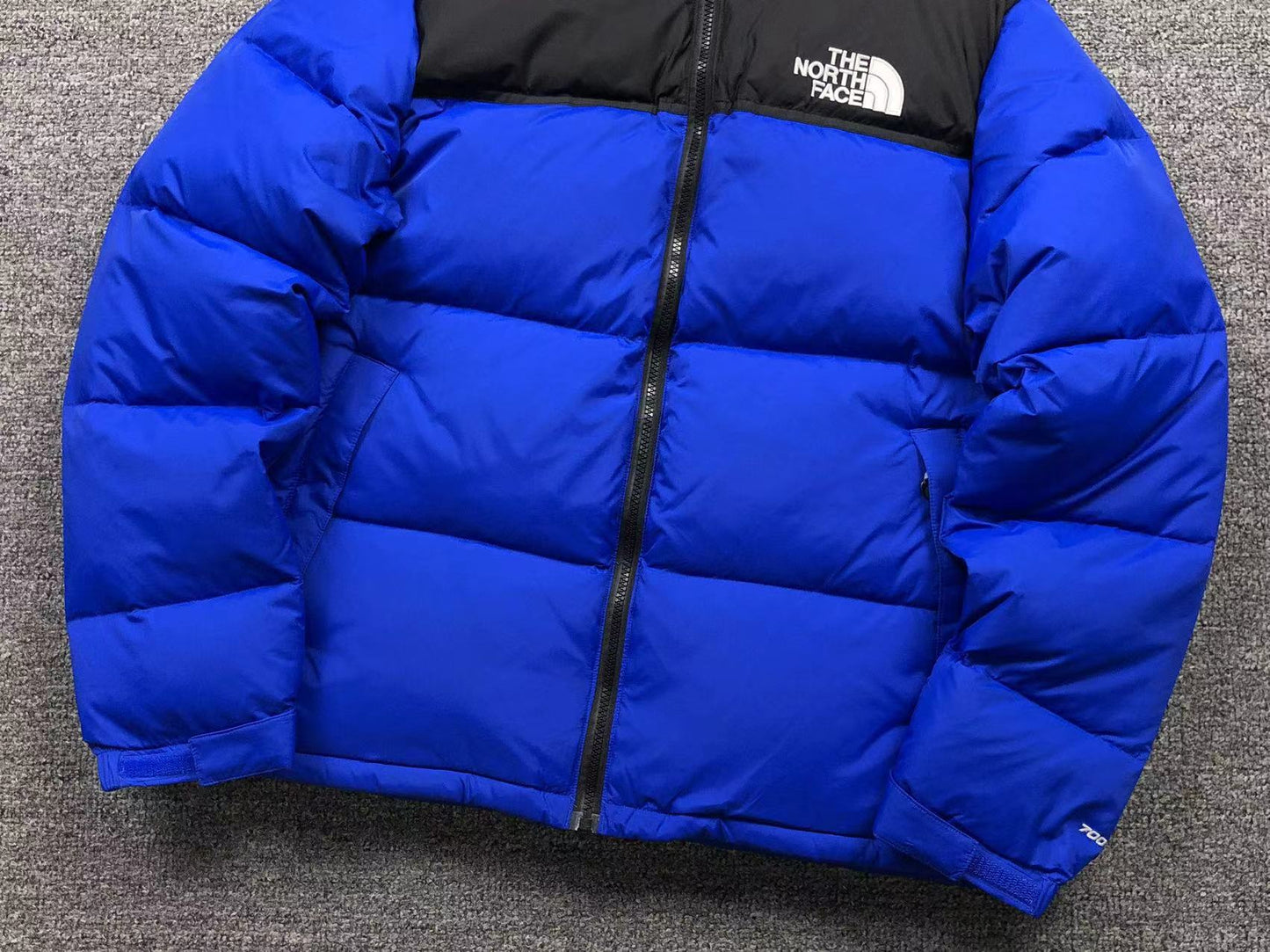 THE NORTH FACE 1996 RETRO NUPTSE 700 FILL PACKABLE JACKET BLUE