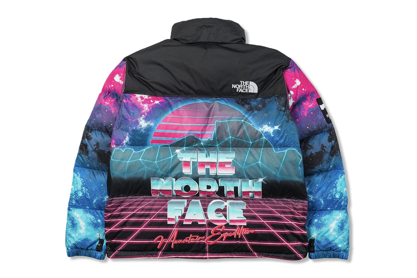 THE NORTH FACE X INVINCIBLE PRINTED NUPTSE JACKET