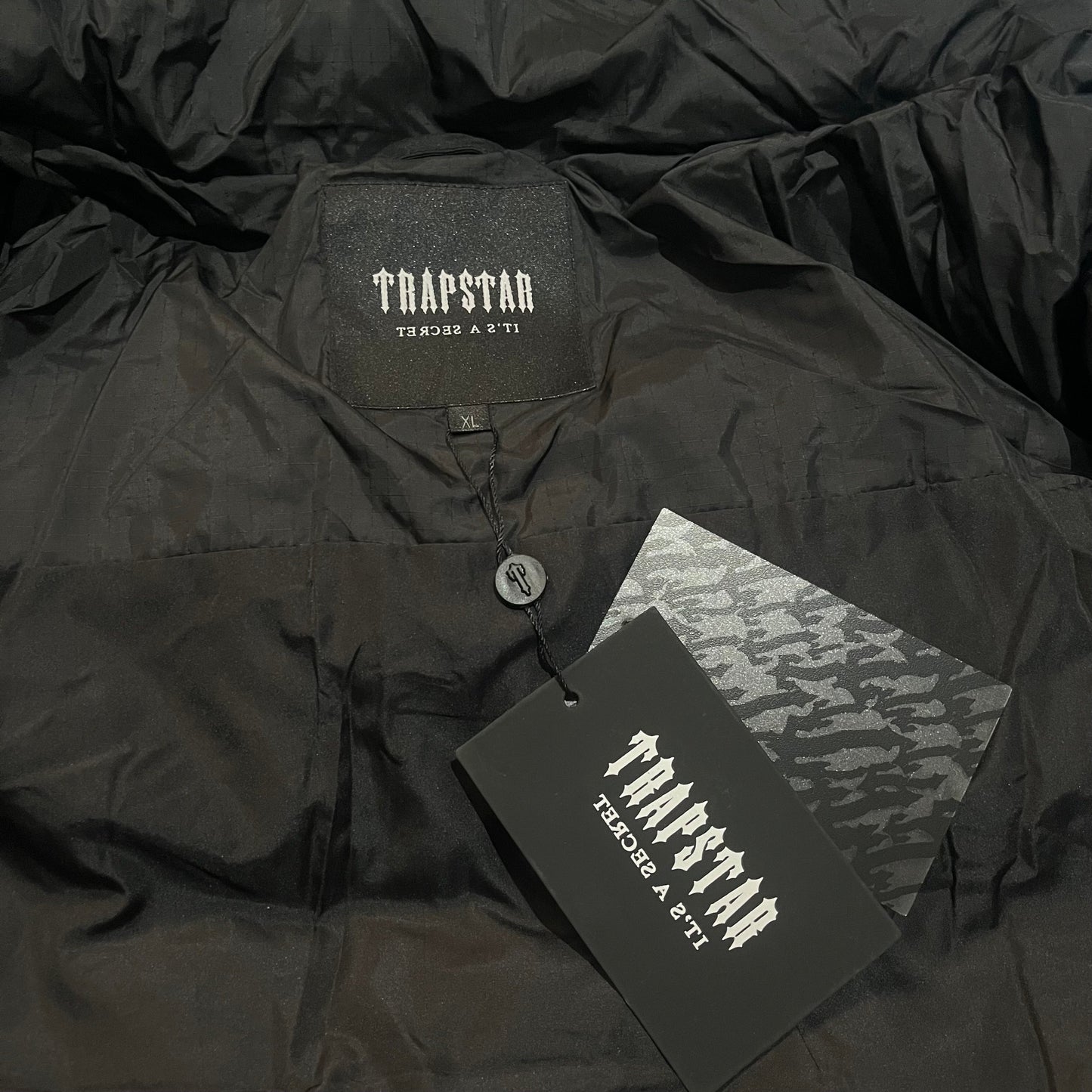 Trapstar Shooters Hooded Puffer Blackout