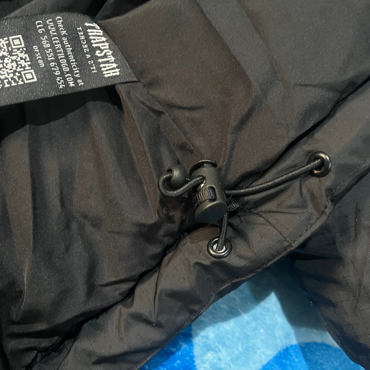 Trapstar Shooters Hooded Puffer Blackout