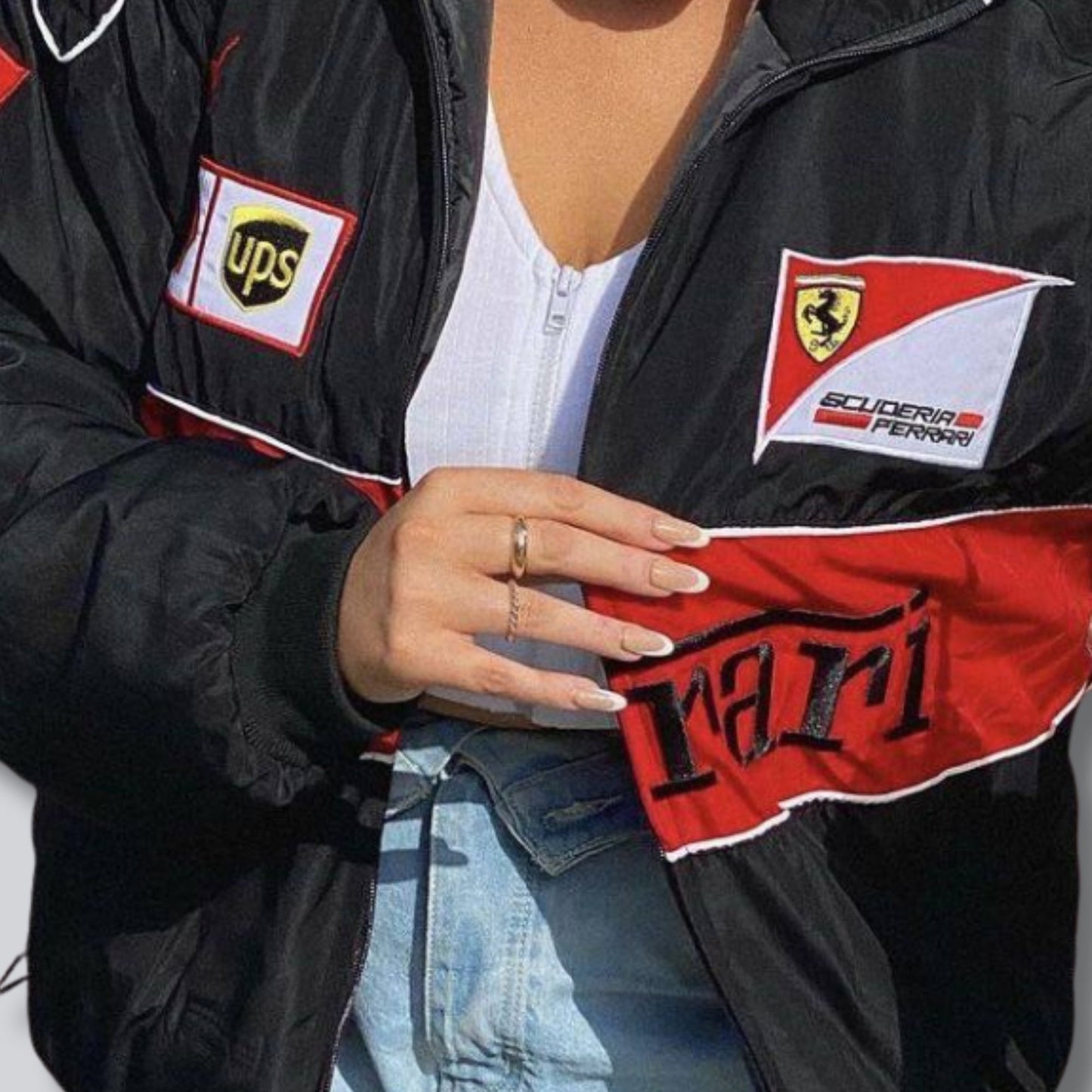 F1 FERRARI VINTAGE JACKET