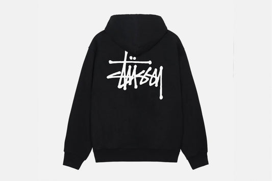 Stussy basic hoodie black