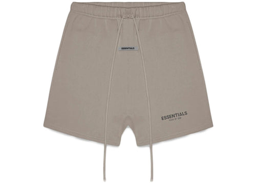 FEAR OF GOD ESSENTIALS FLEECE SHORTS TAUPE