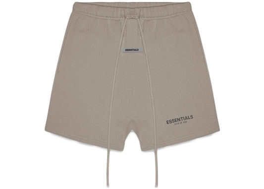 FEAR OF GOD ESSENTIALS FLEECE SHORTS TAUPE