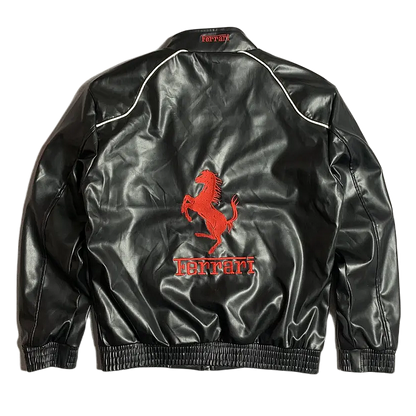 FERRARI F1 LEATHER JACKET