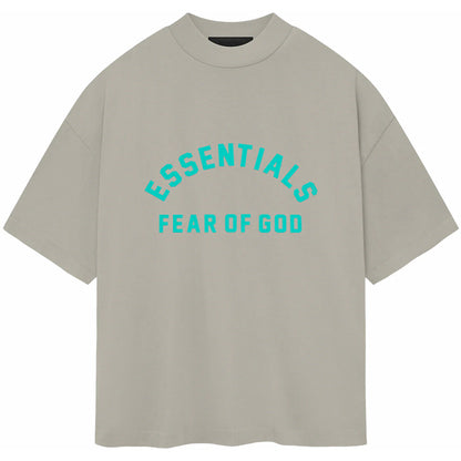 FEAR OF GOD ESSENTIALS HEAVY JERSEY CREWNECK TEE SEAL