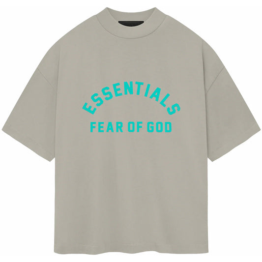 FEAR OF GOD ESSENTIALS HEAVY JERSEY CREWNECK TEE SEAL