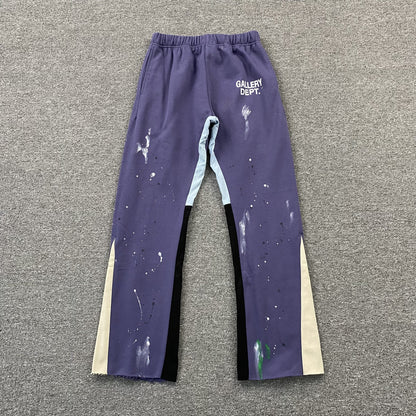 Gallery Dept Flared Sweatpants Black