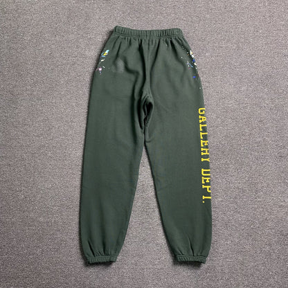 Gallery Dept Painted Property Sweatpants Green