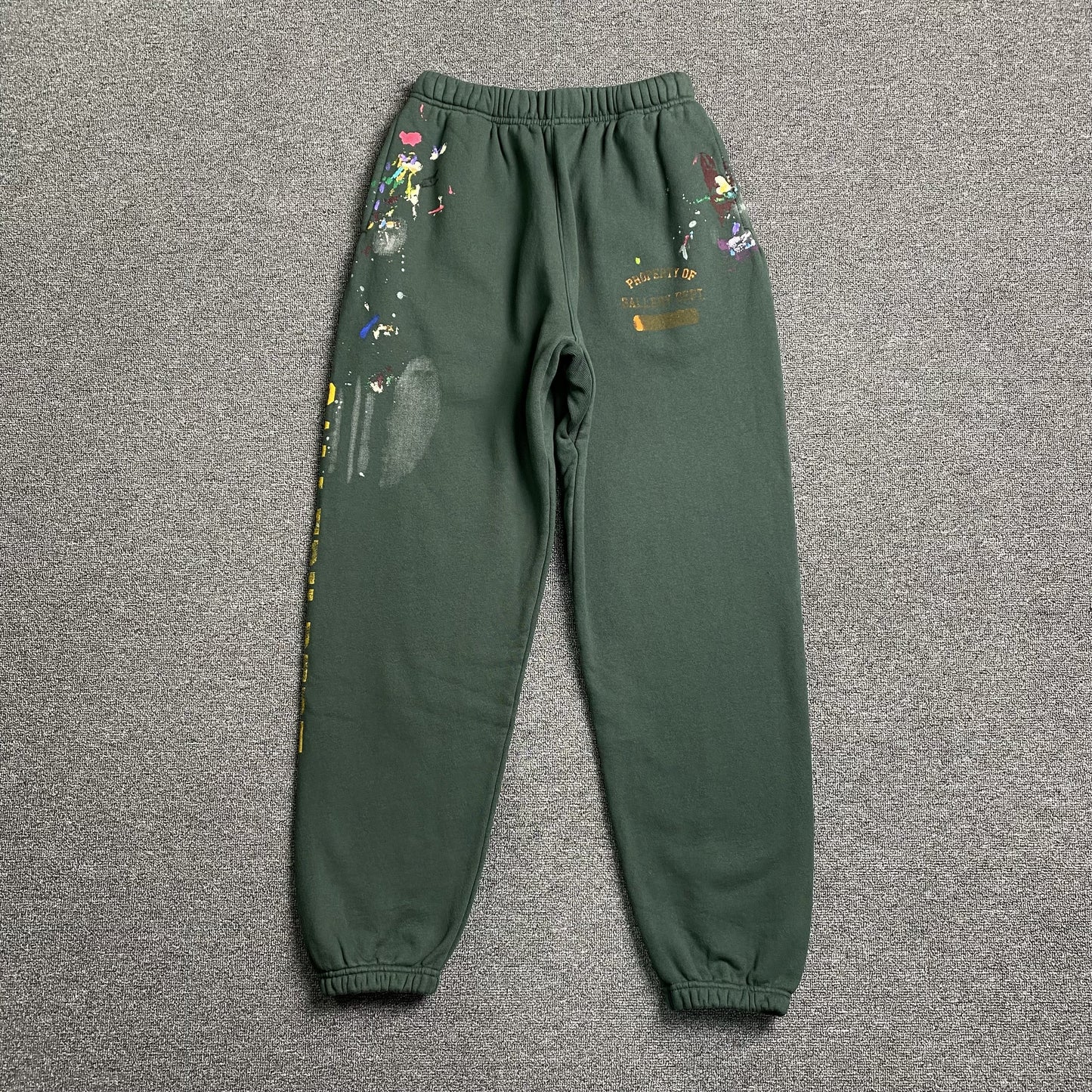 Gallery Dept Painted Property Sweatpants Green