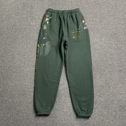 Gallery Dept Painted Property Sweatpants Green