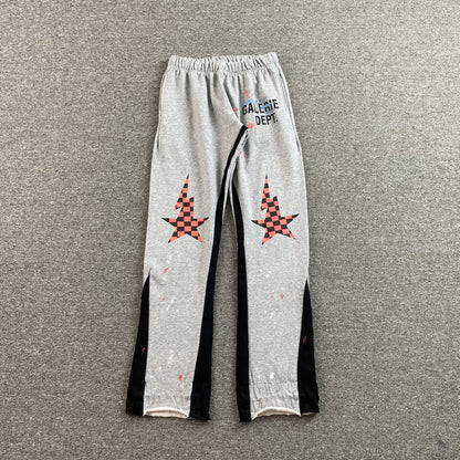 Gallery Dept Star Sweatpants Grey