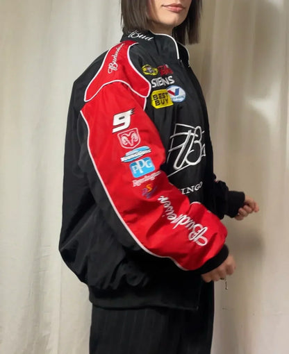 BUDWEISER VINTAGE JACKET BLACK