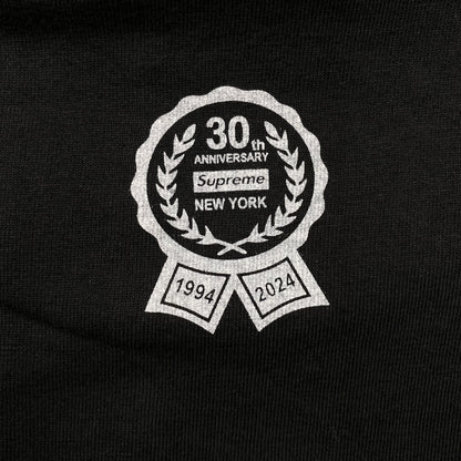 Supreme 30th Anniversary First Tee Black