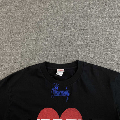 Supreme Announcing Tee Black