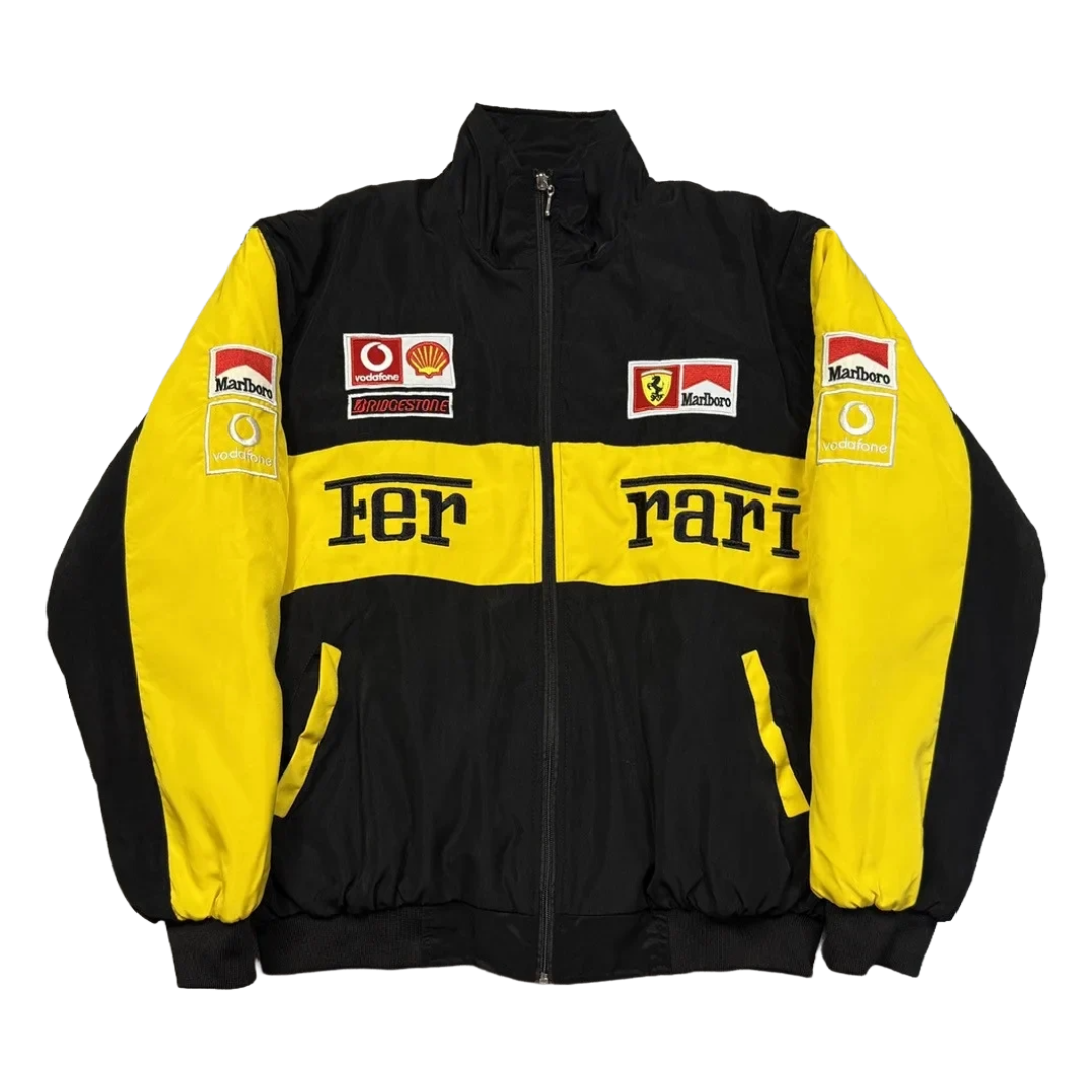 YELLOW FERRARI F1 VINTAGE JACKET