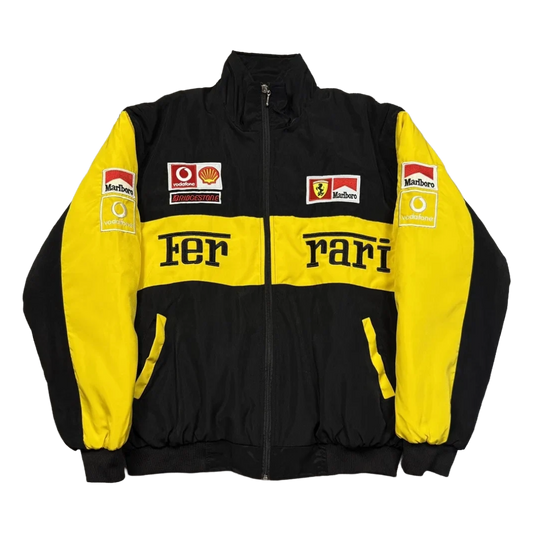 YELLOW FERRARI F1 VINTAGE JACKET