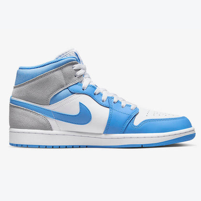 AIR JORDAN 1 MID UNIVERSITY BLUE