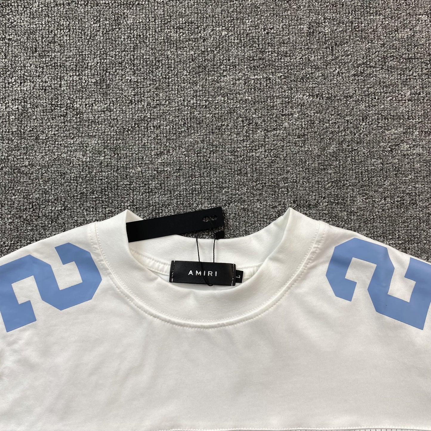 Amiri 22 Football Jersey Tee White