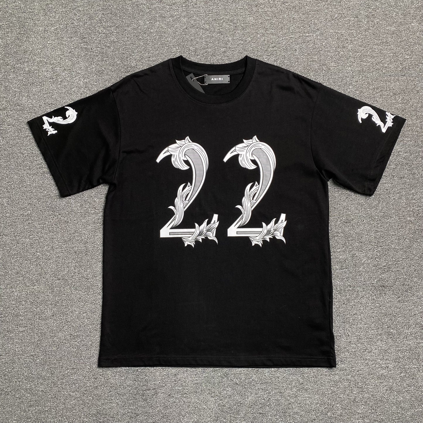 Amiri 22 Tee Black