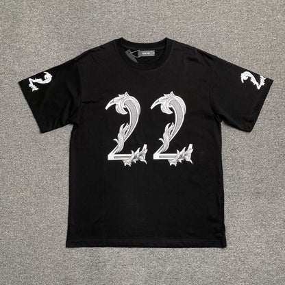 Amiri 22 Tee Black