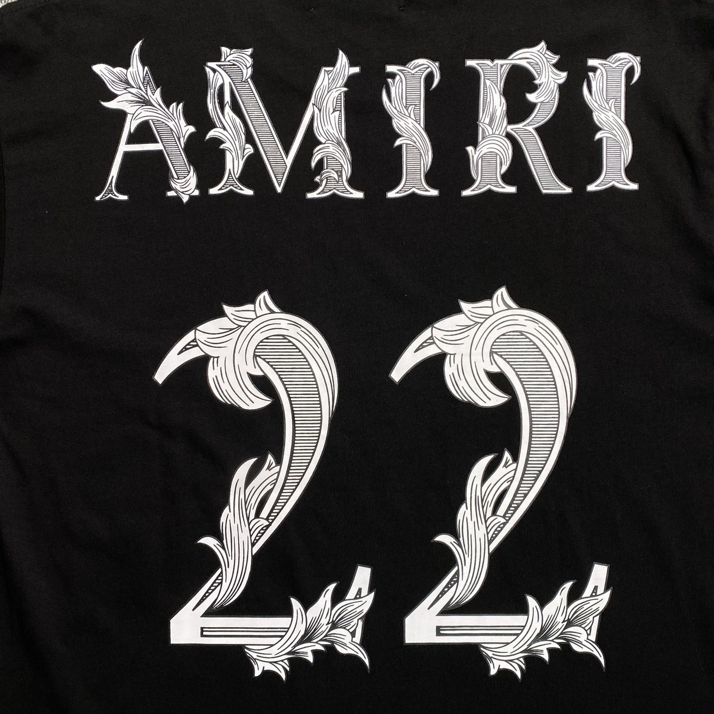 Amiri 22 Tee Black