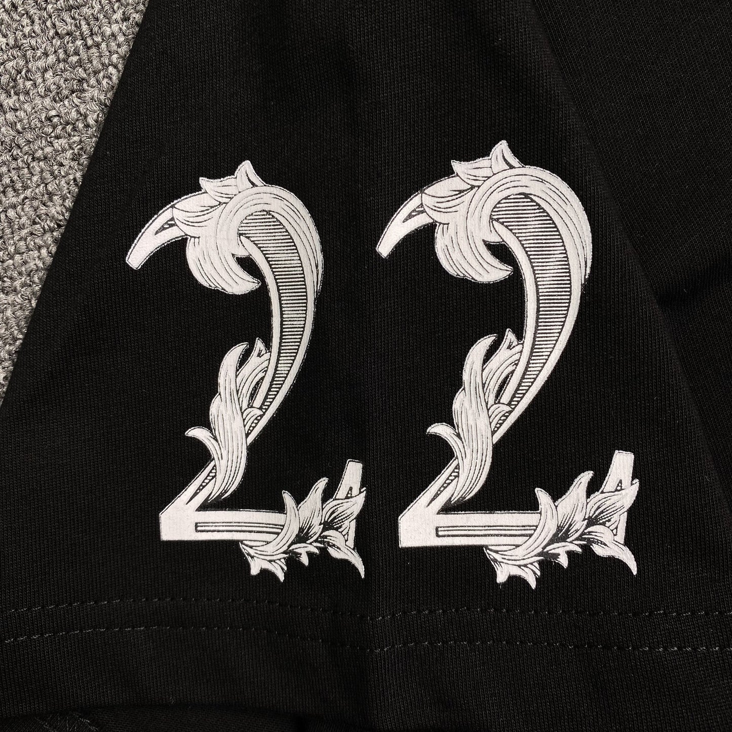 Amiri 22 Tee Black