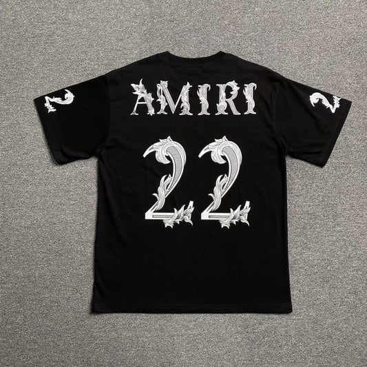 Amiri 22 Tee Black