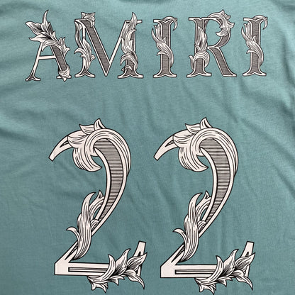 Amiri 22 Tee Blue