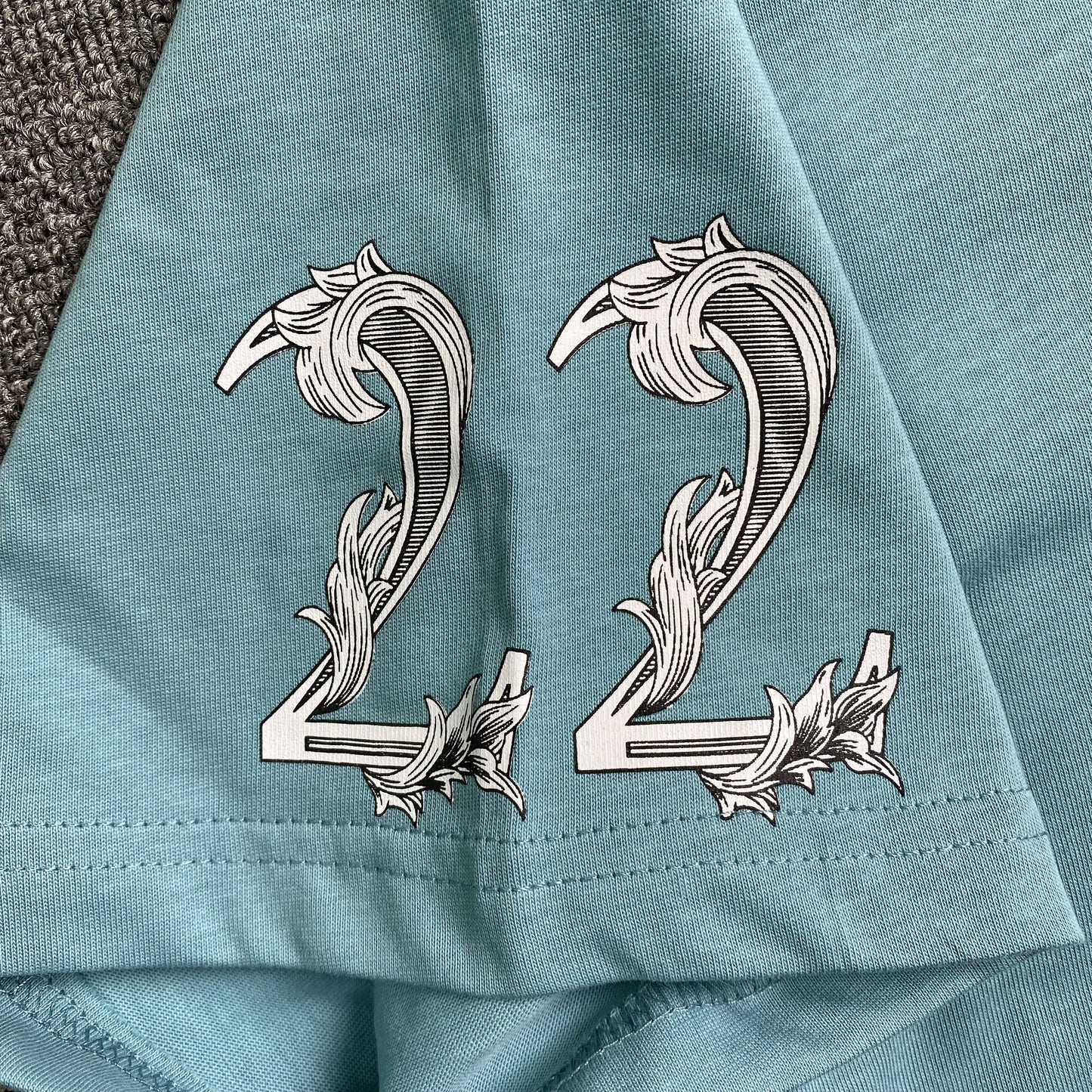 Amiri 22 Tee Blue