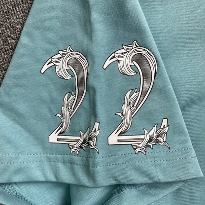Amiri 22 Tee Blue