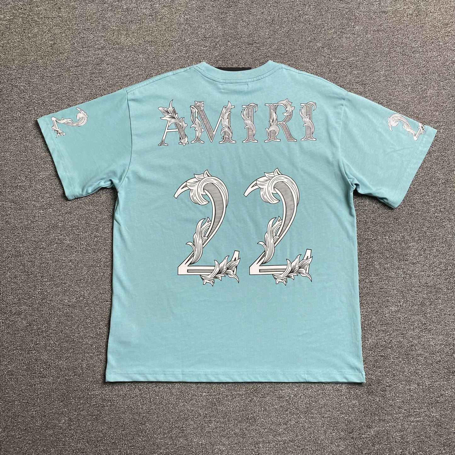 Amiri 22 Tee Blue
