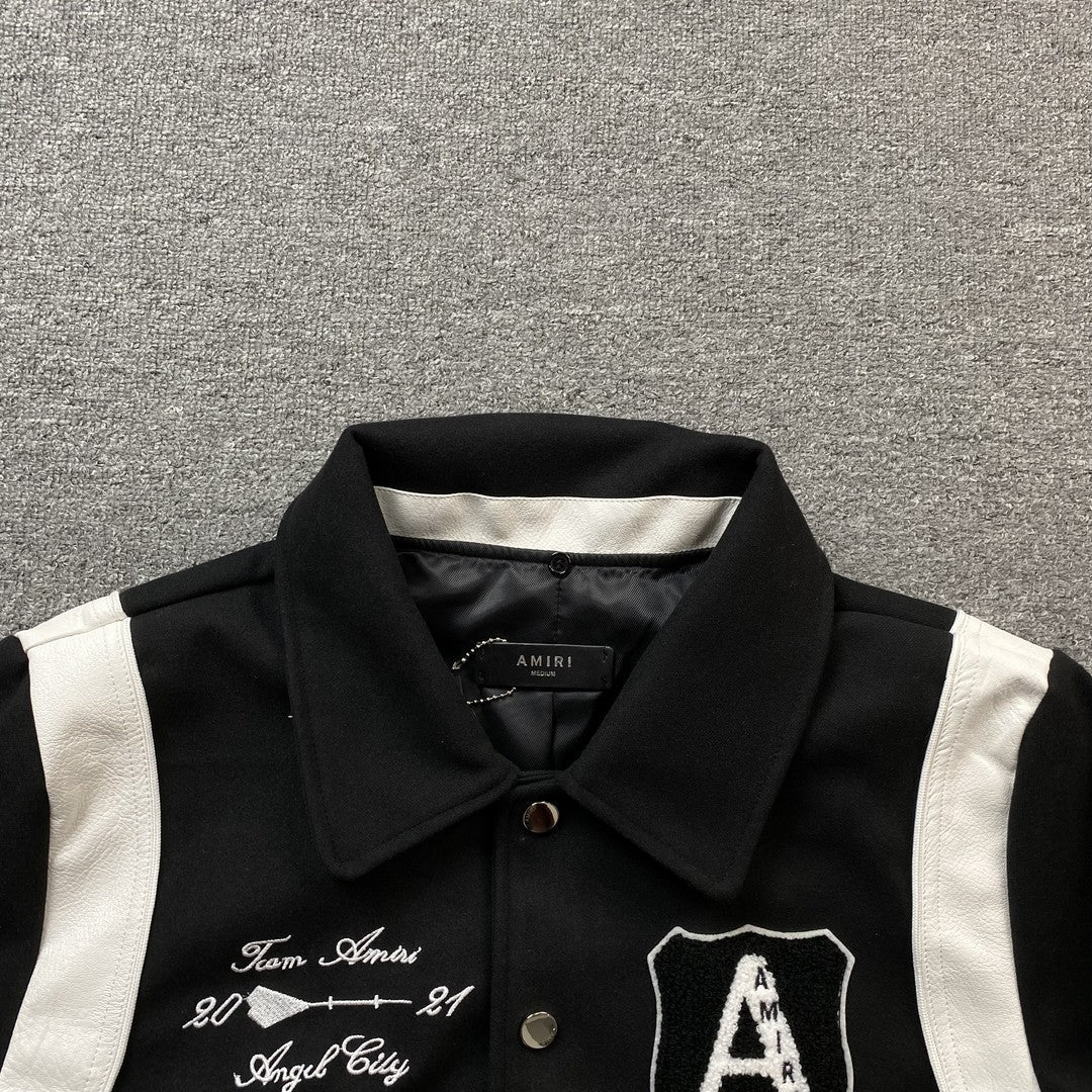 Amiri Always On Point Bomber Jacket Black