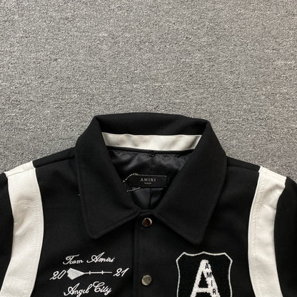 Amiri Always On Point Bomber Jacket Black