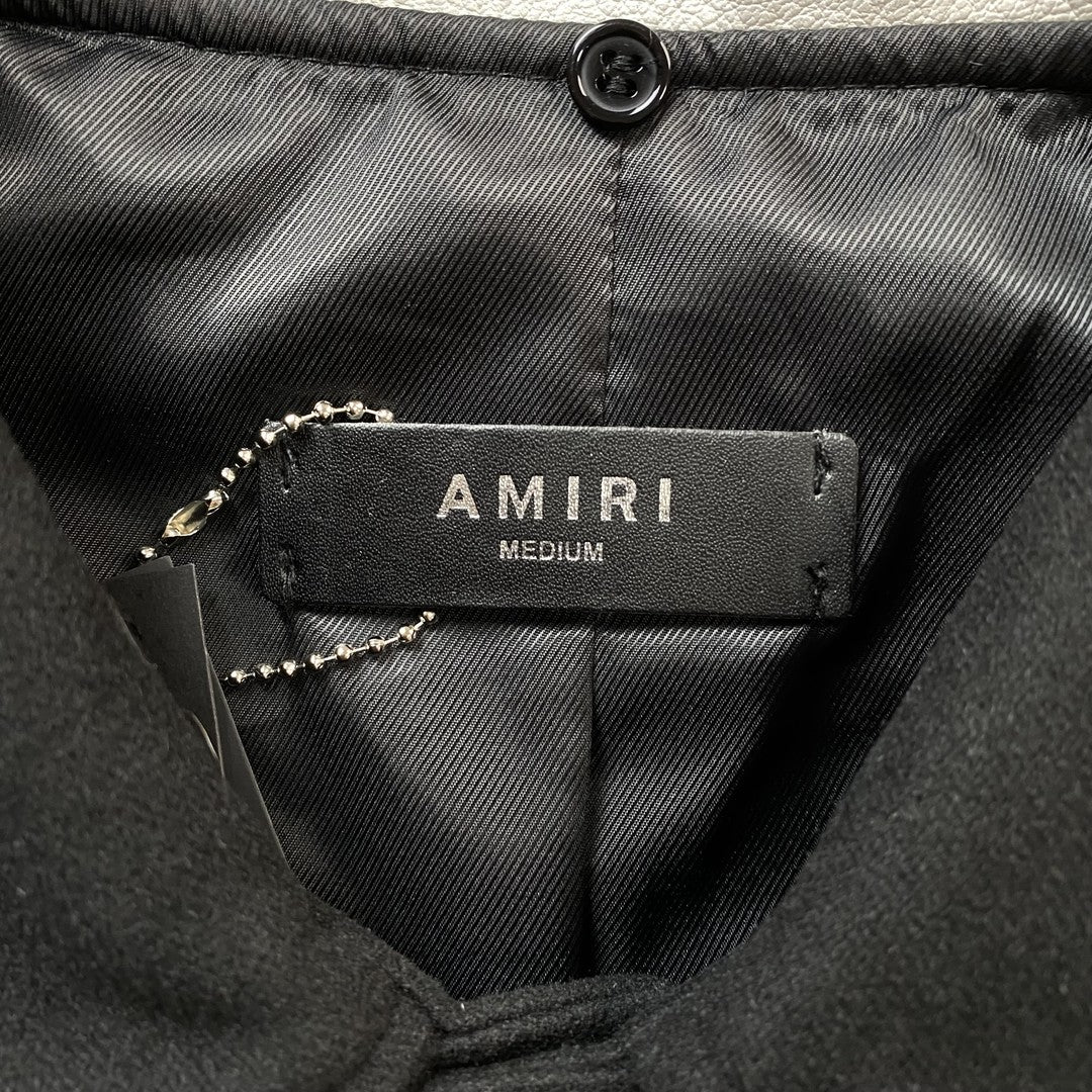 Amiri Always On Point Bomber Jacket Black