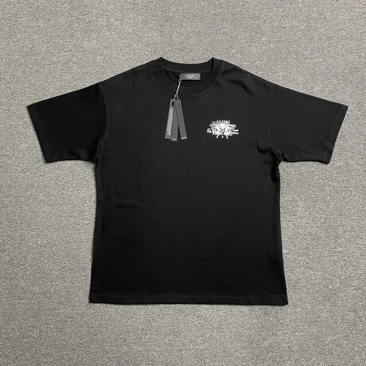 Amiri Angels Tee Black