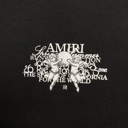 Amiri Angels Tee Black