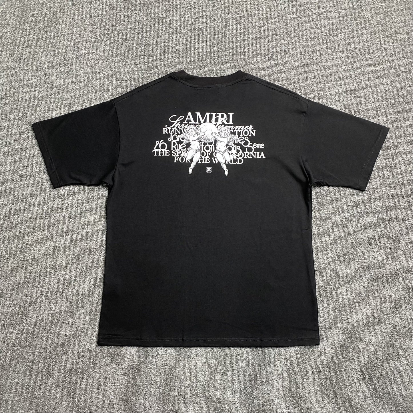 Amiri Angels Tee Black