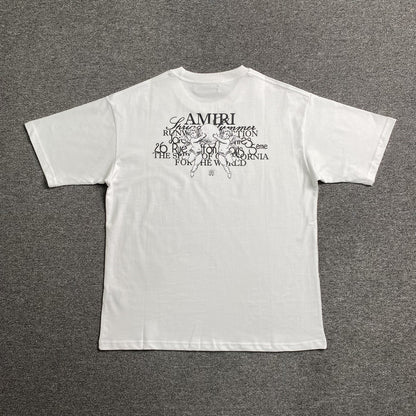 Amiri Angels Tee White