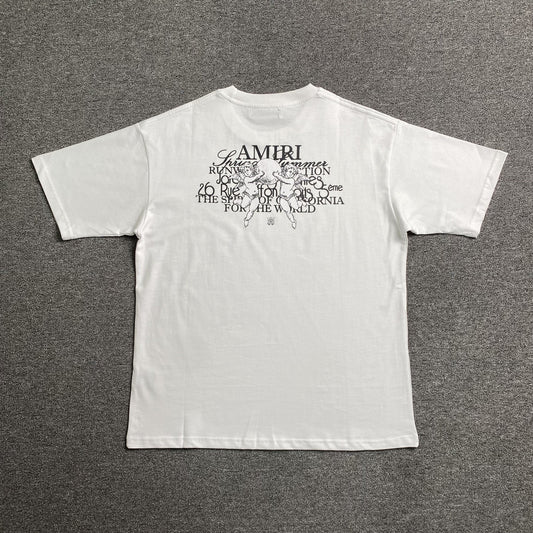 Amiri Angels Tee White