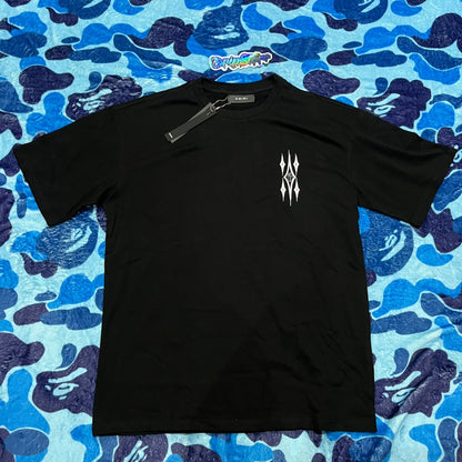 Amiri Argyle Tee Black