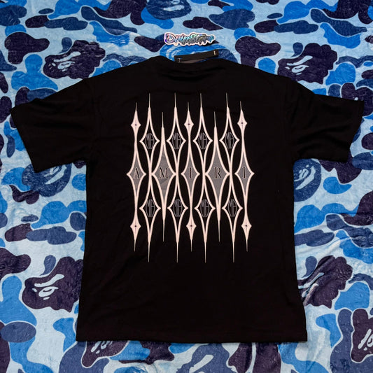 Amiri Argyle Tee Black