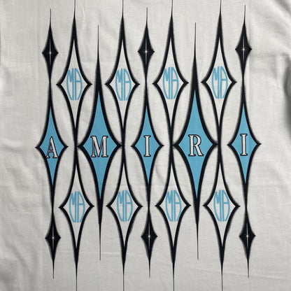 Amiri Argyle Tee White